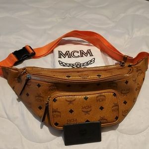 AUTHENTIC MCM FURSTEN BELT BAG